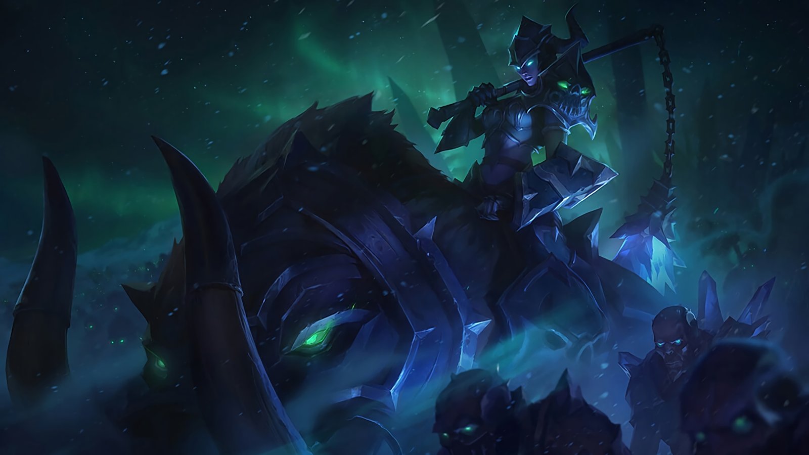 z download connect of Wallpapers Art Darkrider Sejuani Legends LoL Of League